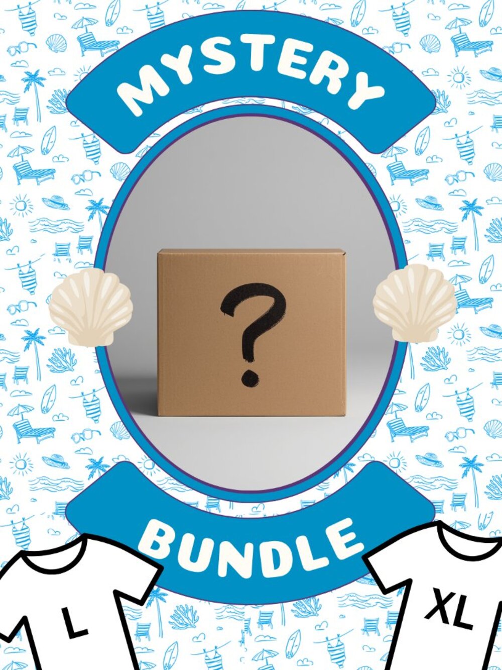 Mystery Box Bundle Perfect for Resellers Curated Clothing Bundle Coastal